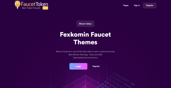 FaucetToken Faucet Script + Theme | Vie Faucet V3