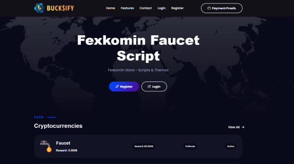 Bucksify Vie Faucet Template - Vie V4