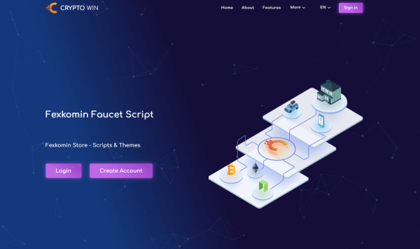 CryptoWin Vie Faucet Template - Vie V4
