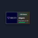 Adgem Offerwall Addon – Vie Faucet V4