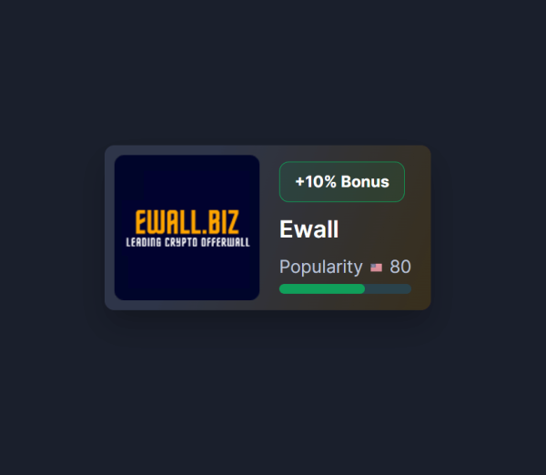 E-Wall Offerwall Addon - Vie Faucet V4