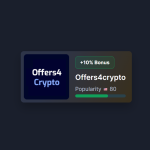 Offers4Crypto Offerwall Addon – Vie Faucet V4