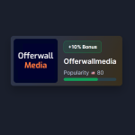 OfferwallMedia Offerwall Addon – Vie Faucet V4